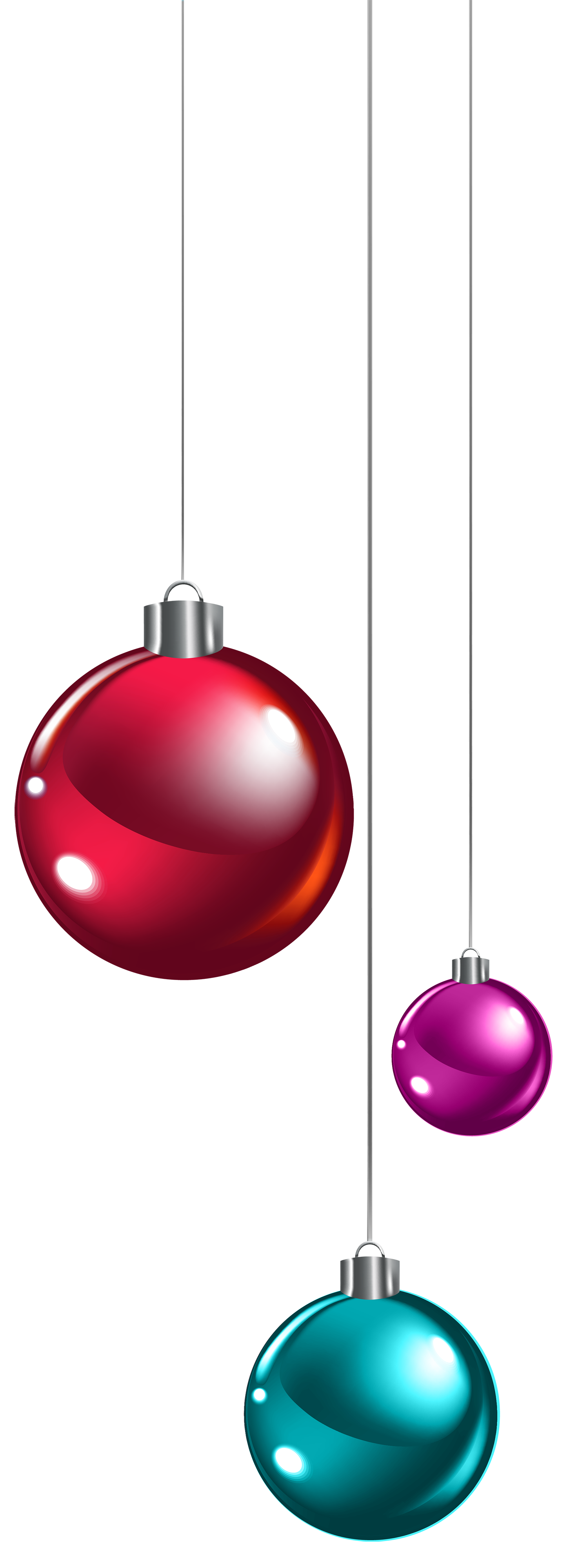 Ornaments Christmas Colorful Free Photo Transparent PNG Image