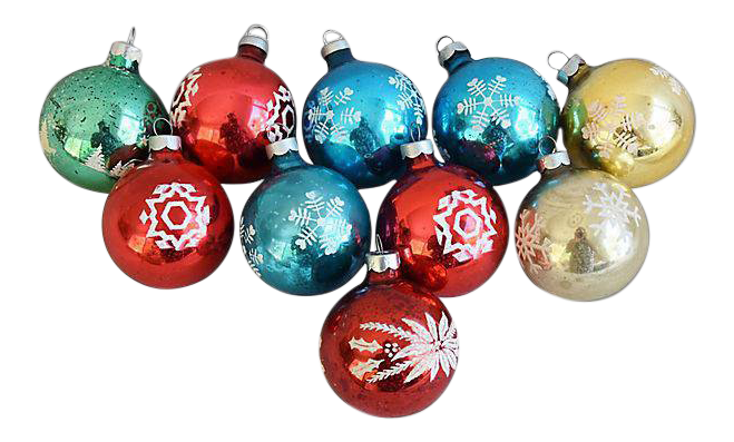 Ornaments Christmas Colorful Free Photo Transparent PNG Image