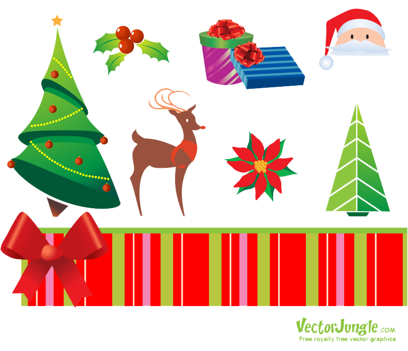 Christmas Elements Free Download Transparent PNG Image