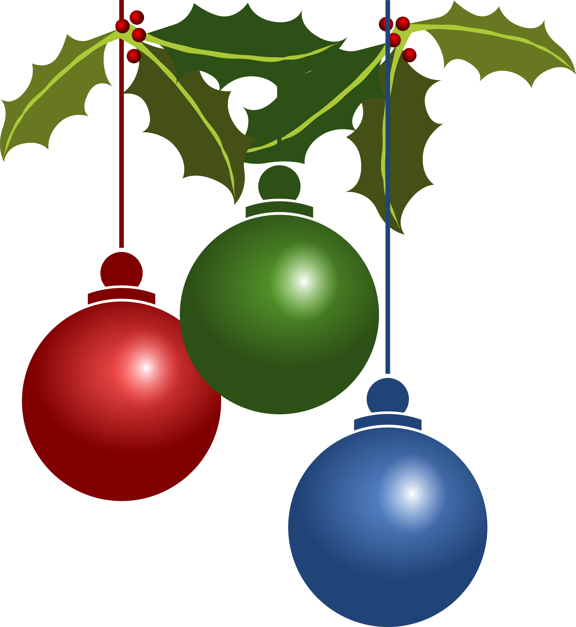 Christmas Ornament Clipart Transparent PNG Image