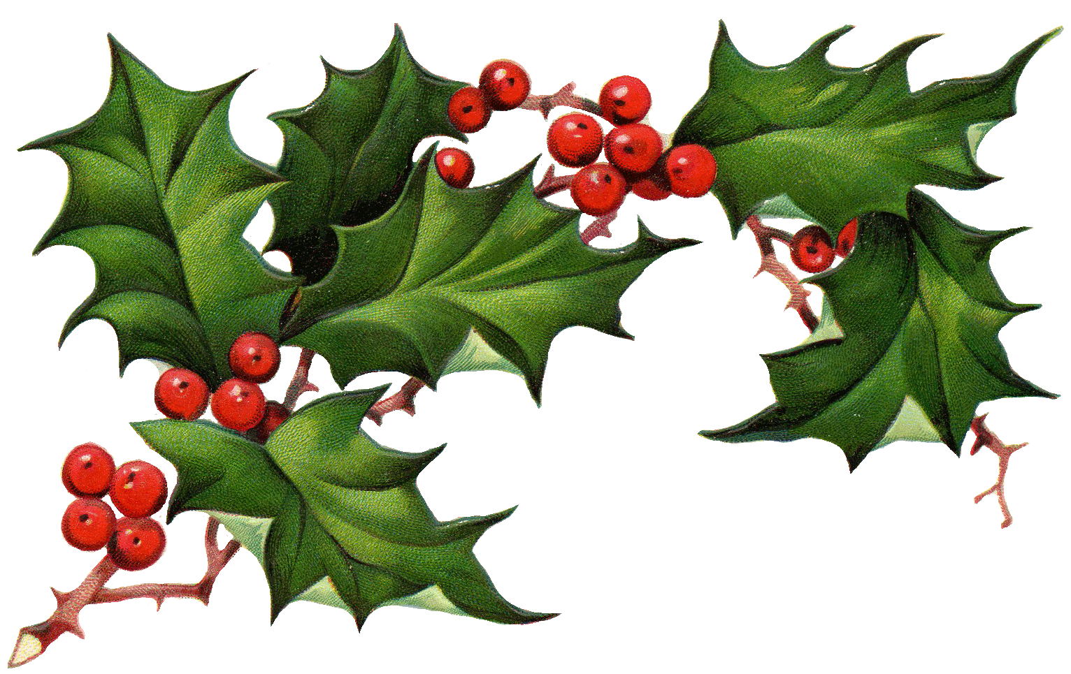 Christmas Elements Transparent PNG Image