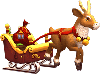 Sleigh Clipart Transparent PNG Image