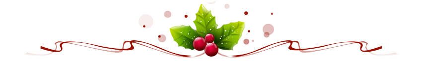 Christmas Dividers Clipart Transparent PNG Image