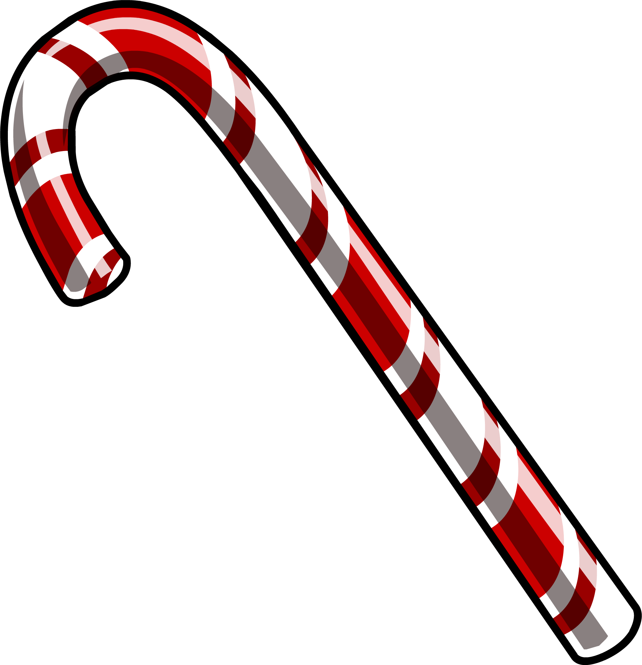 Candy Cane File Transparent PNG Image