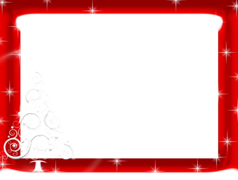 Christmas Border Clipart Transparent PNG Image