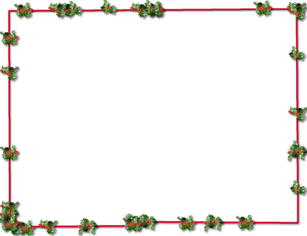 Christmas Border Transparent Picture Transparent PNG Image