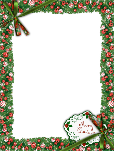 Christmas Frame Transparent Image Transparent PNG Image