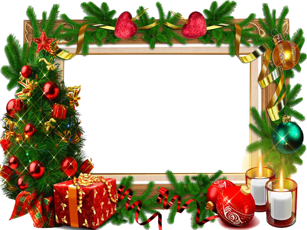 Christmas Frame Free Download Transparent PNG Image