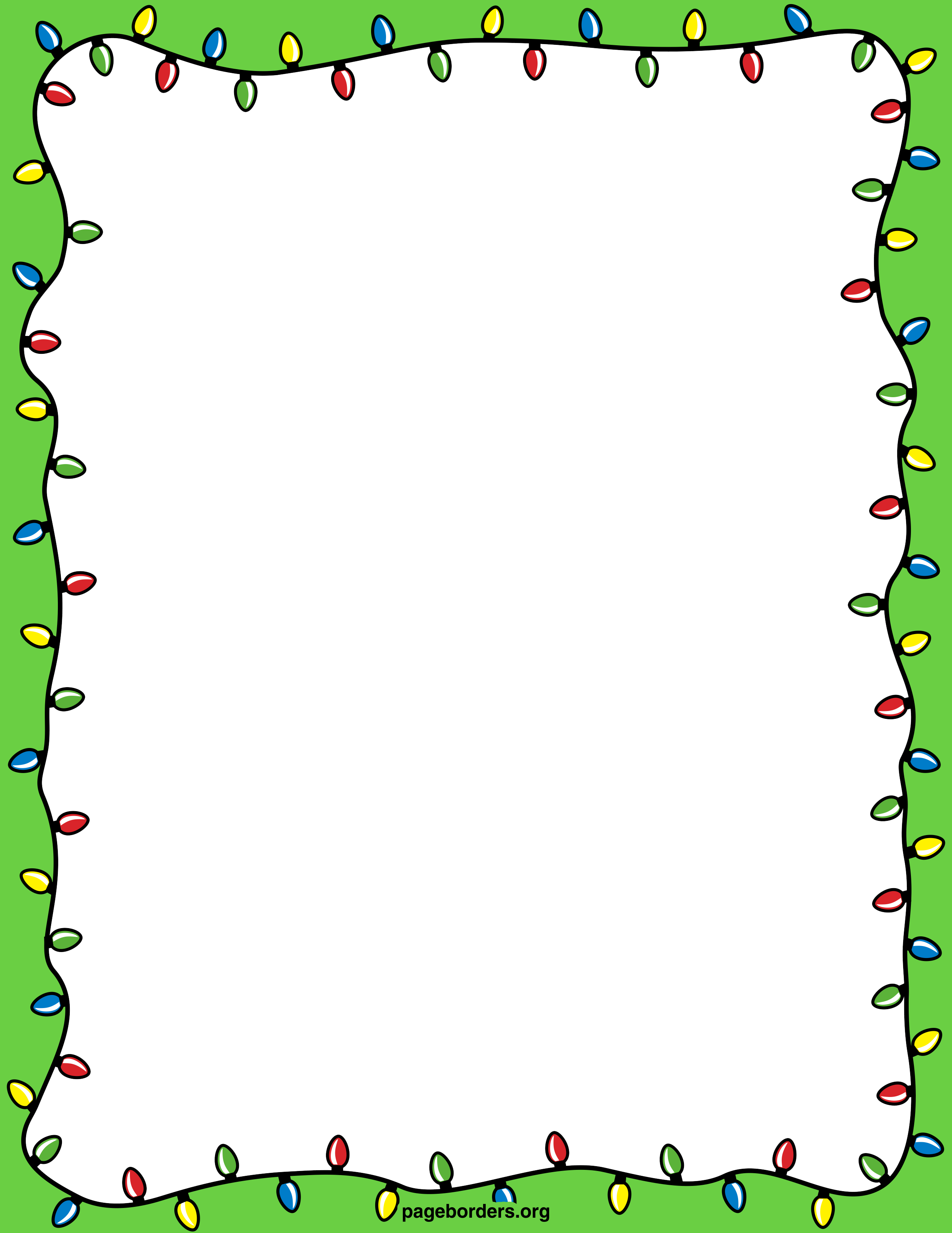 Christmas Border Transparent Transparent PNG Image