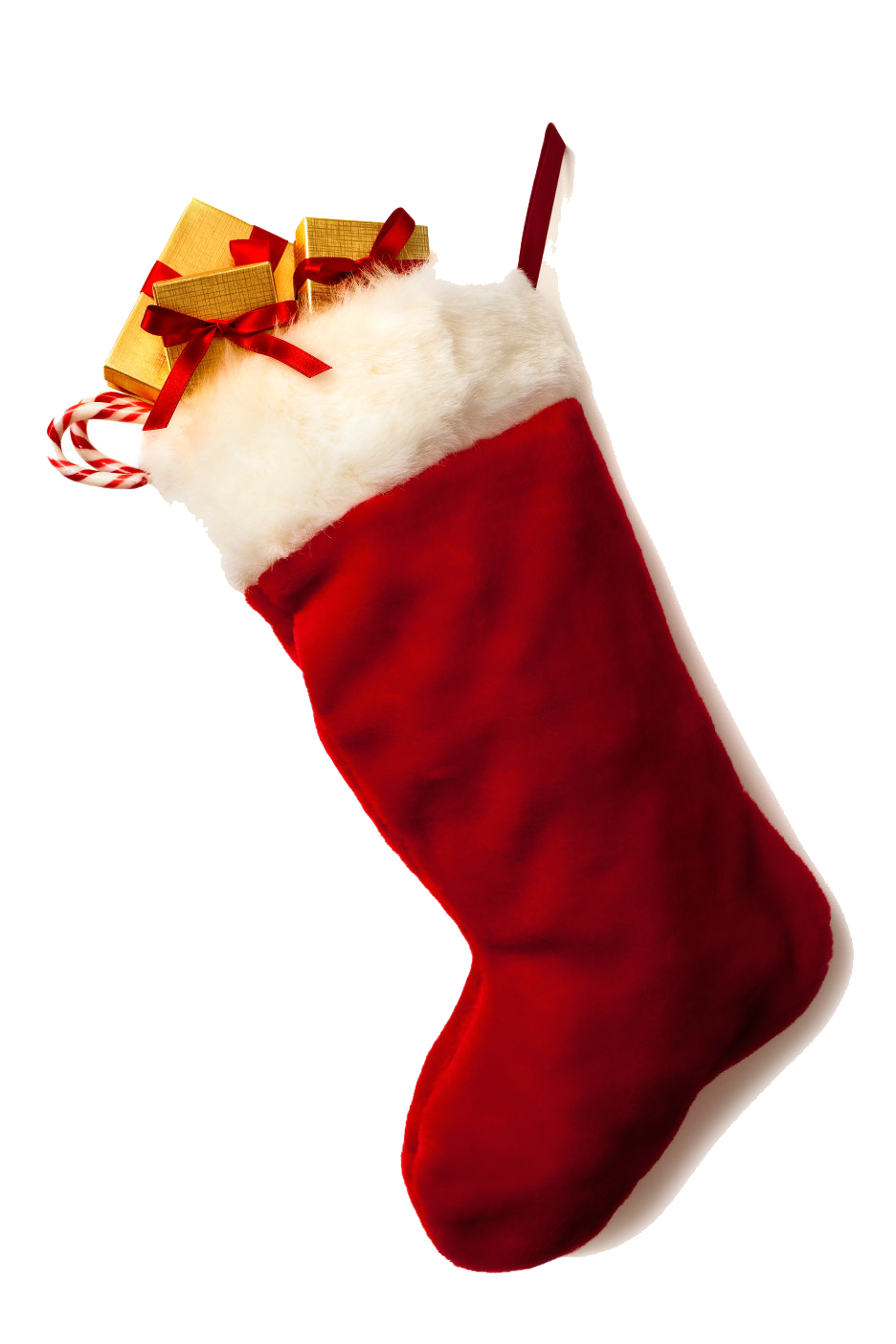 Christmas Stocking Clipart Transparent PNG Image