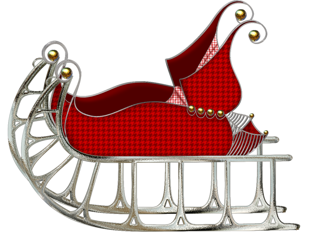 Sleigh Transparent PNG Image