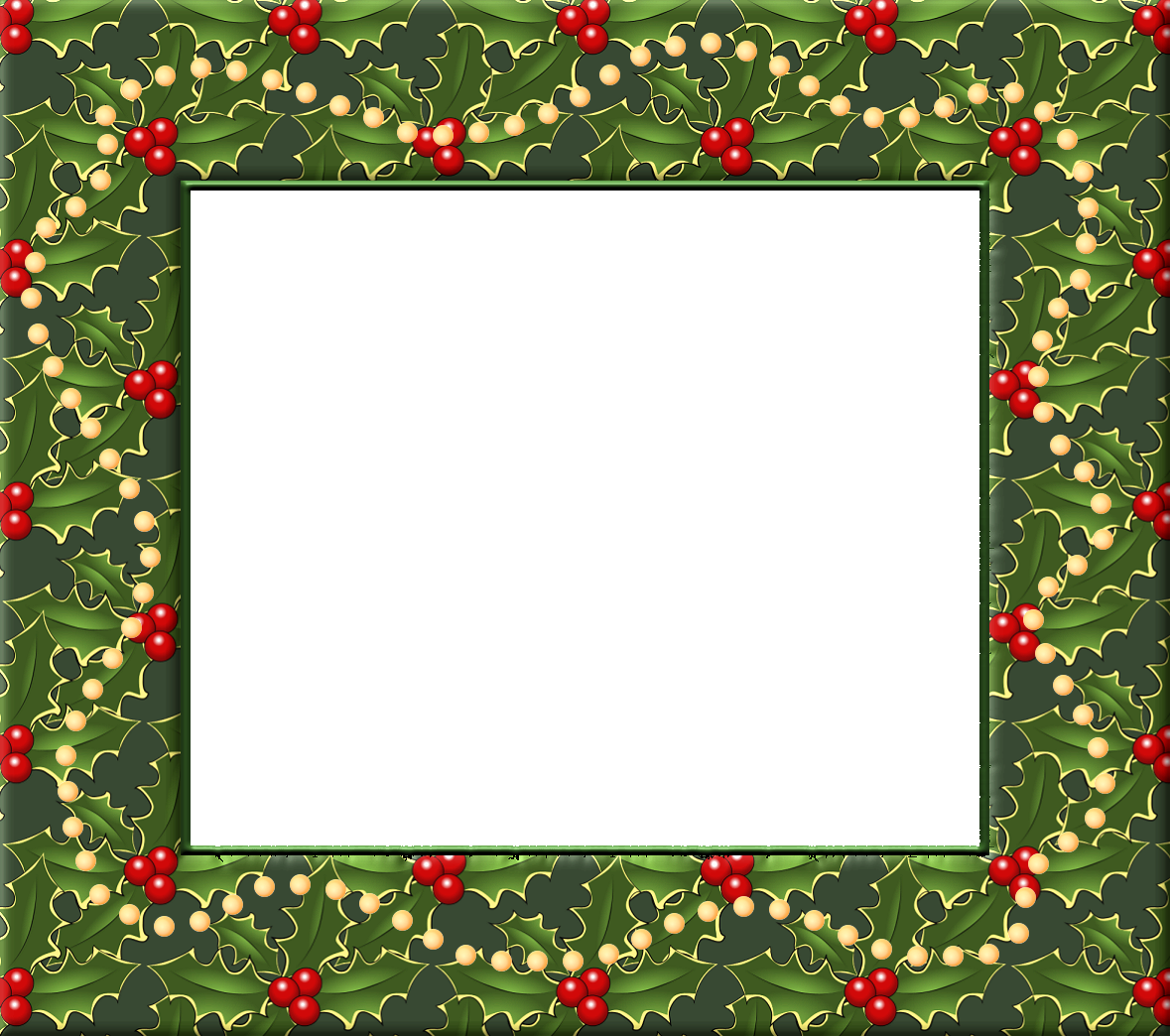 Christmas Frame Image Transparent PNG Image