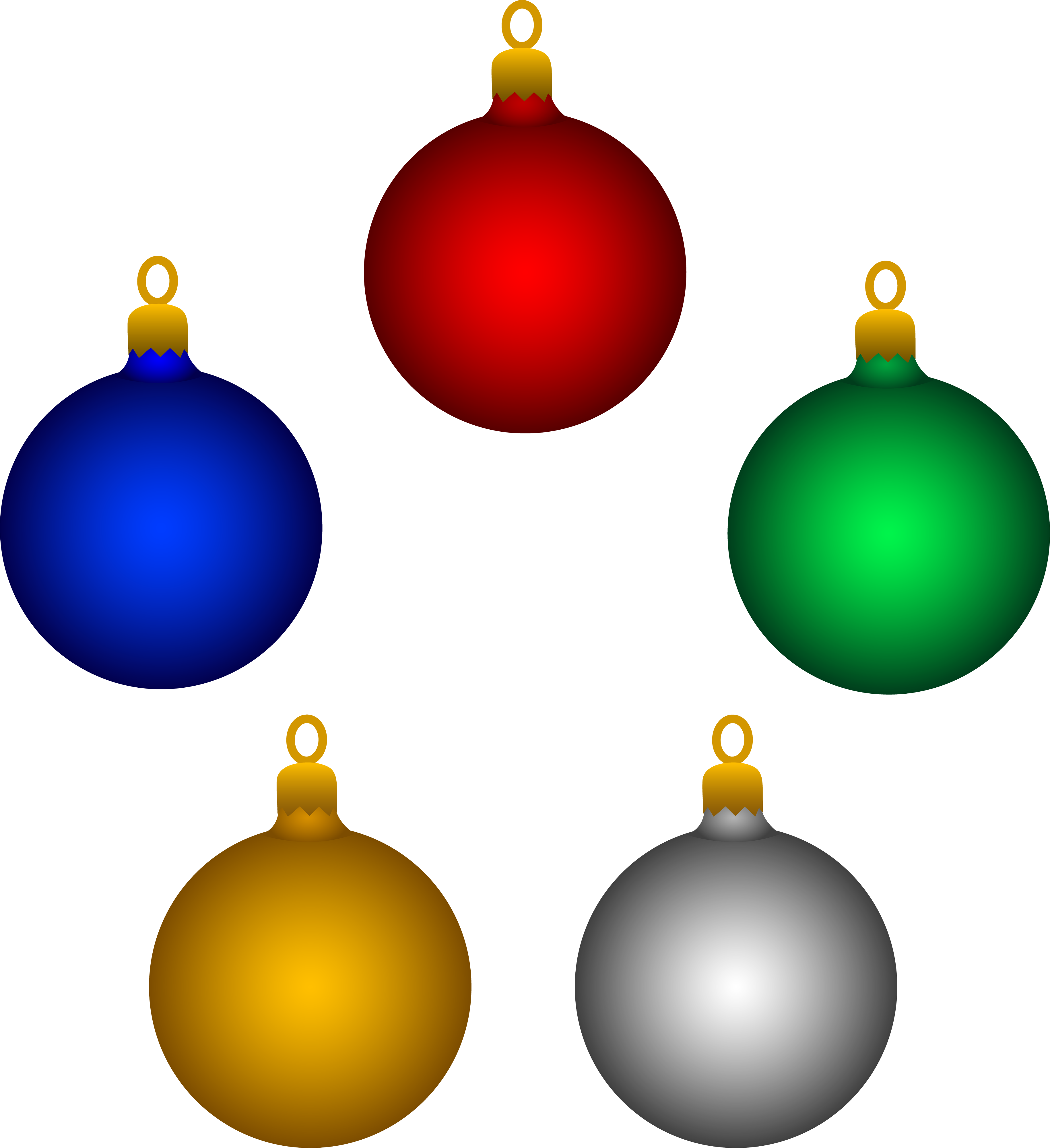 Baubles Transparent Transparent PNG Image