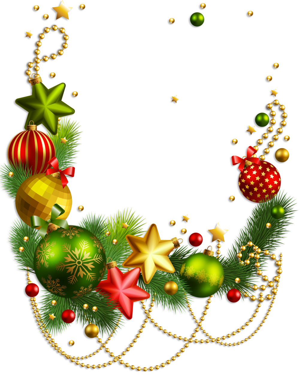 Christmas Ornaments Transparent Transparent PNG Image