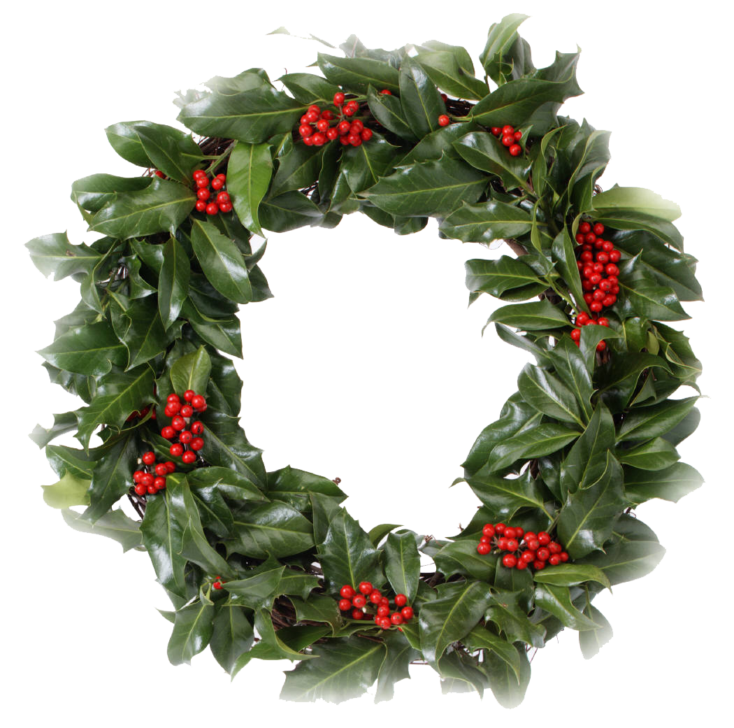 Christmas Wreath Transparent Picture Transparent PNG Image