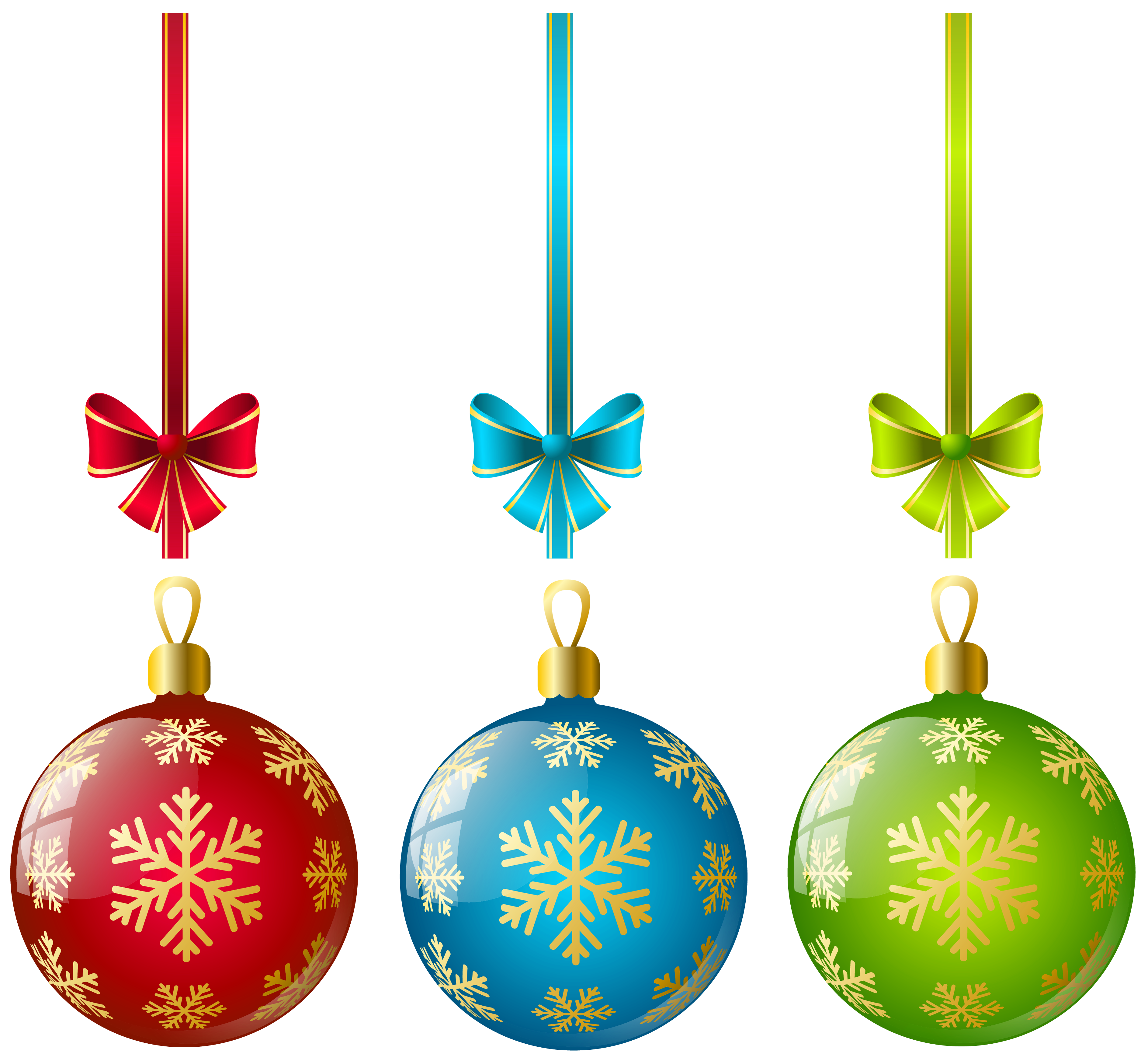 Christmas Ornaments File Transparent PNG Image