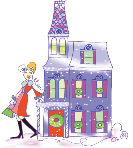 Christmas Home Picture Transparent PNG Image