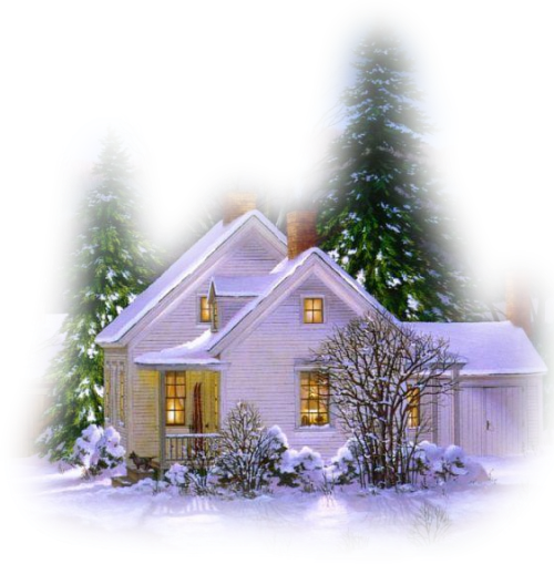 Christmas Home Image Transparent PNG Image