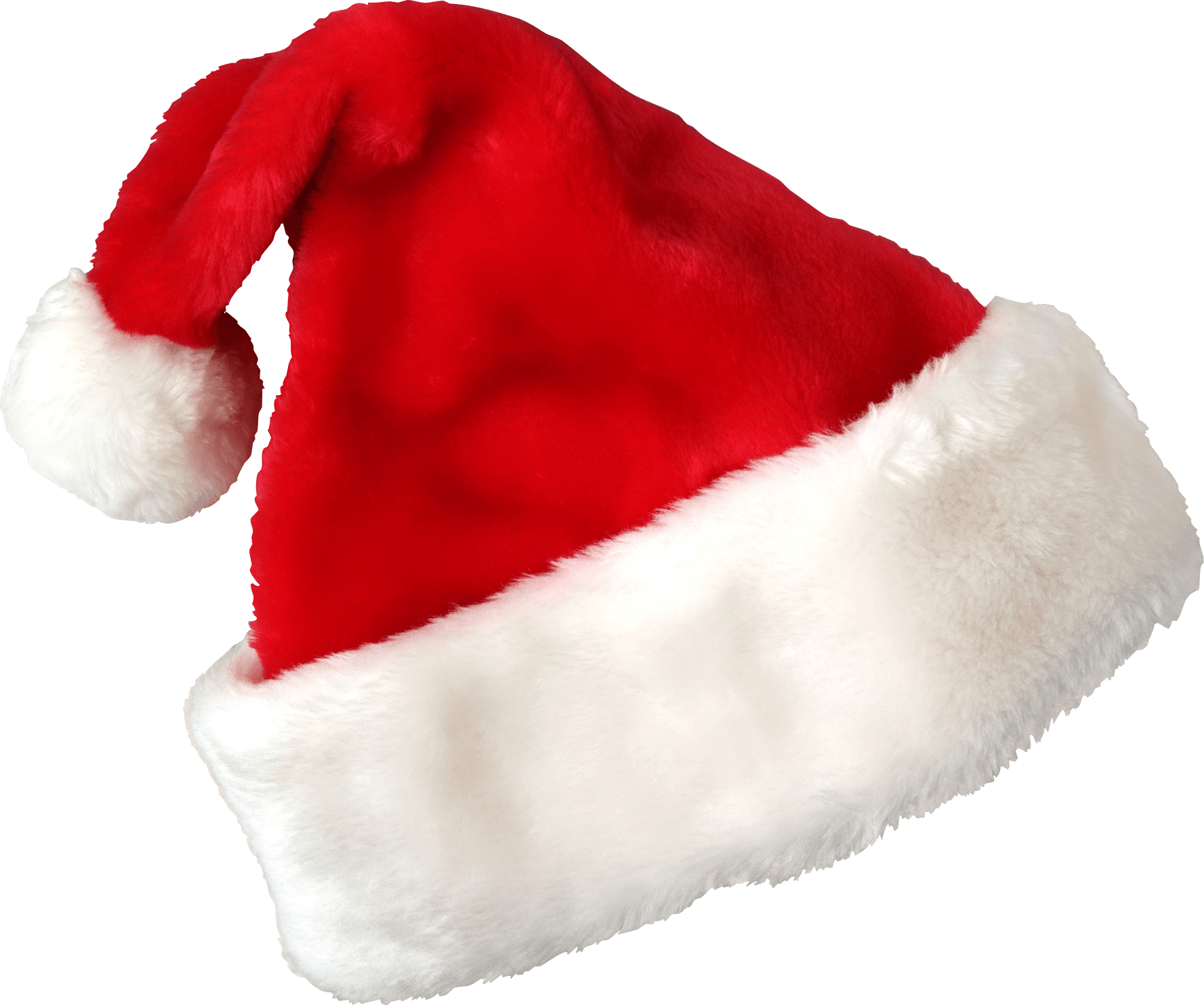 Christmas Santa Claus Red Hat Png Image Transparent PNG Image