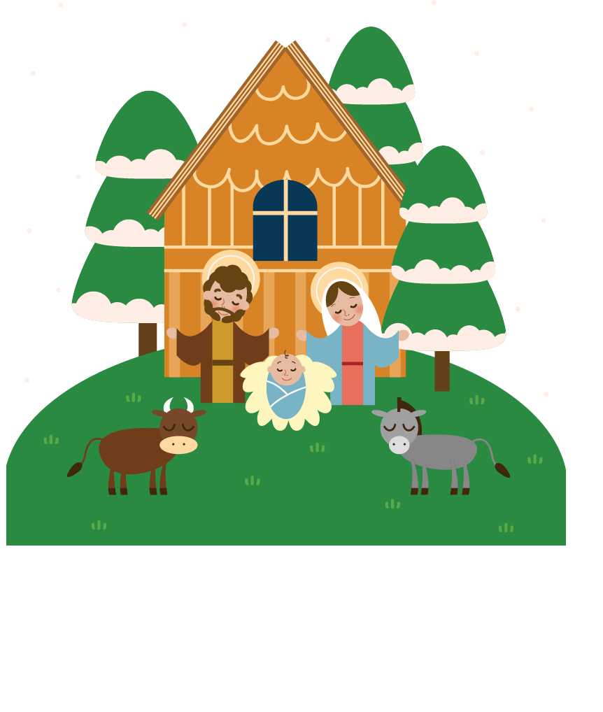 Christ Of Scene Jesus Nativity Bethlehem Coming Transparent PNG Image