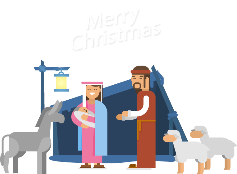 Nativity Of Christmas Day Jesus PNG Free Photo Transparent PNG Image