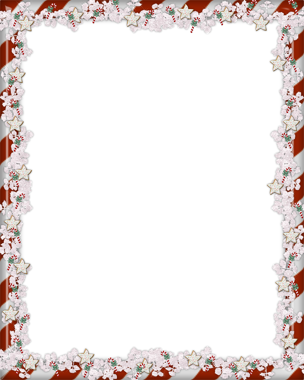 Frame Flower Border Christmas Exquisite Free Clipart HD Transparent PNG Image