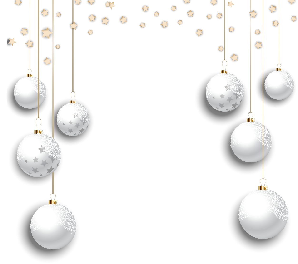 Body Jewelry Material Ornament White Christmas Transparent PNG Image