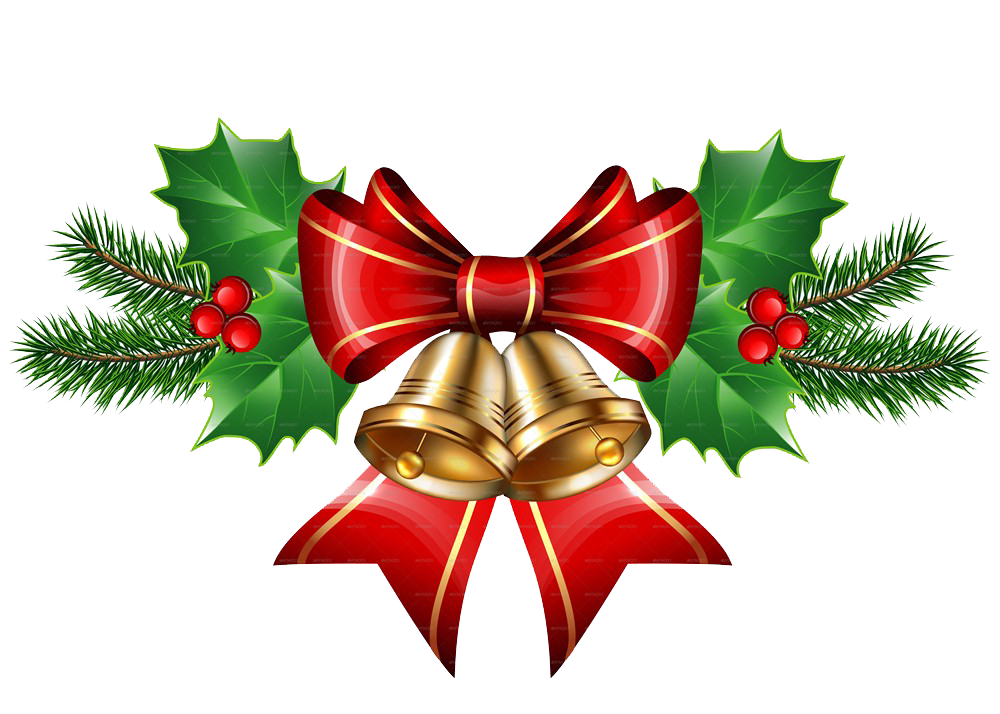 Christmas Bell Transparent Transparent PNG Image