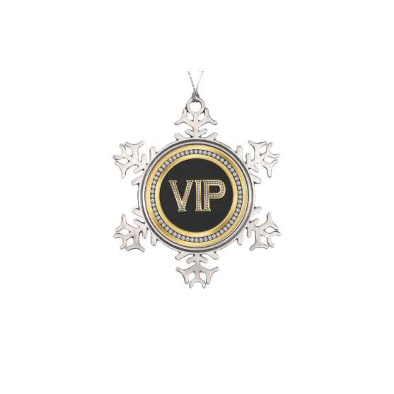 Diamond Ornament Anniversary Snowflake Decoration Discount Vip Transparent PNG Image