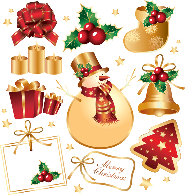 Snowman Box Gift Bell Ornament Tree Decoration Transparent PNG Image