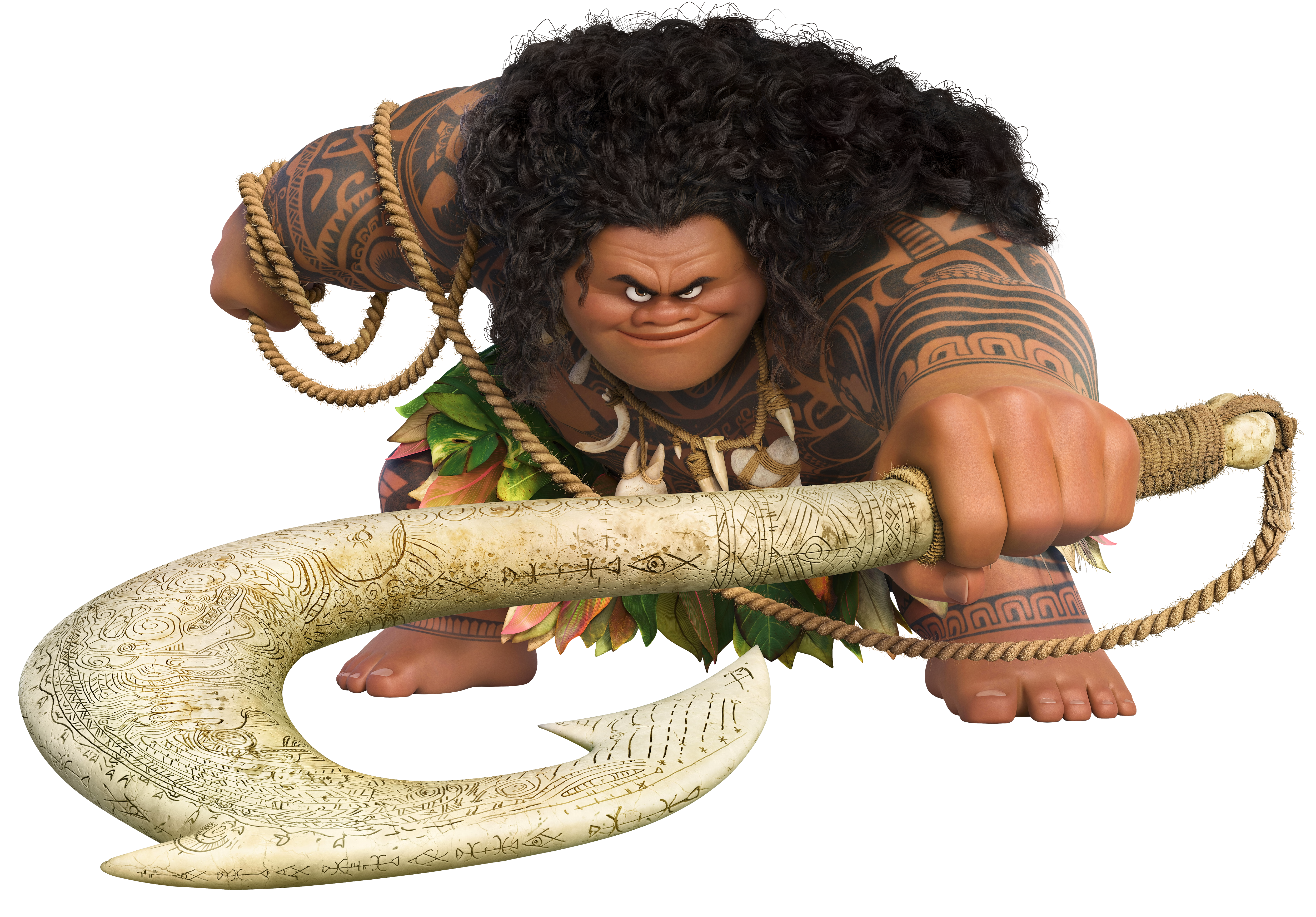 Maui Large Moana Transparent Disney Free Download Image Transparent PNG Image