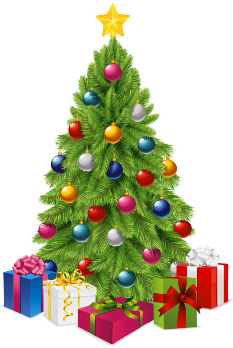 Christmas Tree Transparent Transparent PNG Image