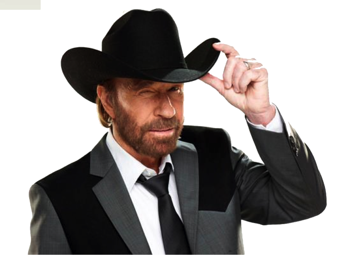 Cowboy Chuck Norris Free PNG HQ Transparent PNG Image