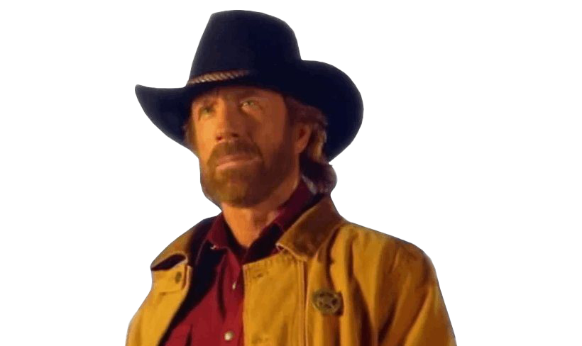 Cowboy Chuck Norris PNG Image High Quality Transparent PNG Image