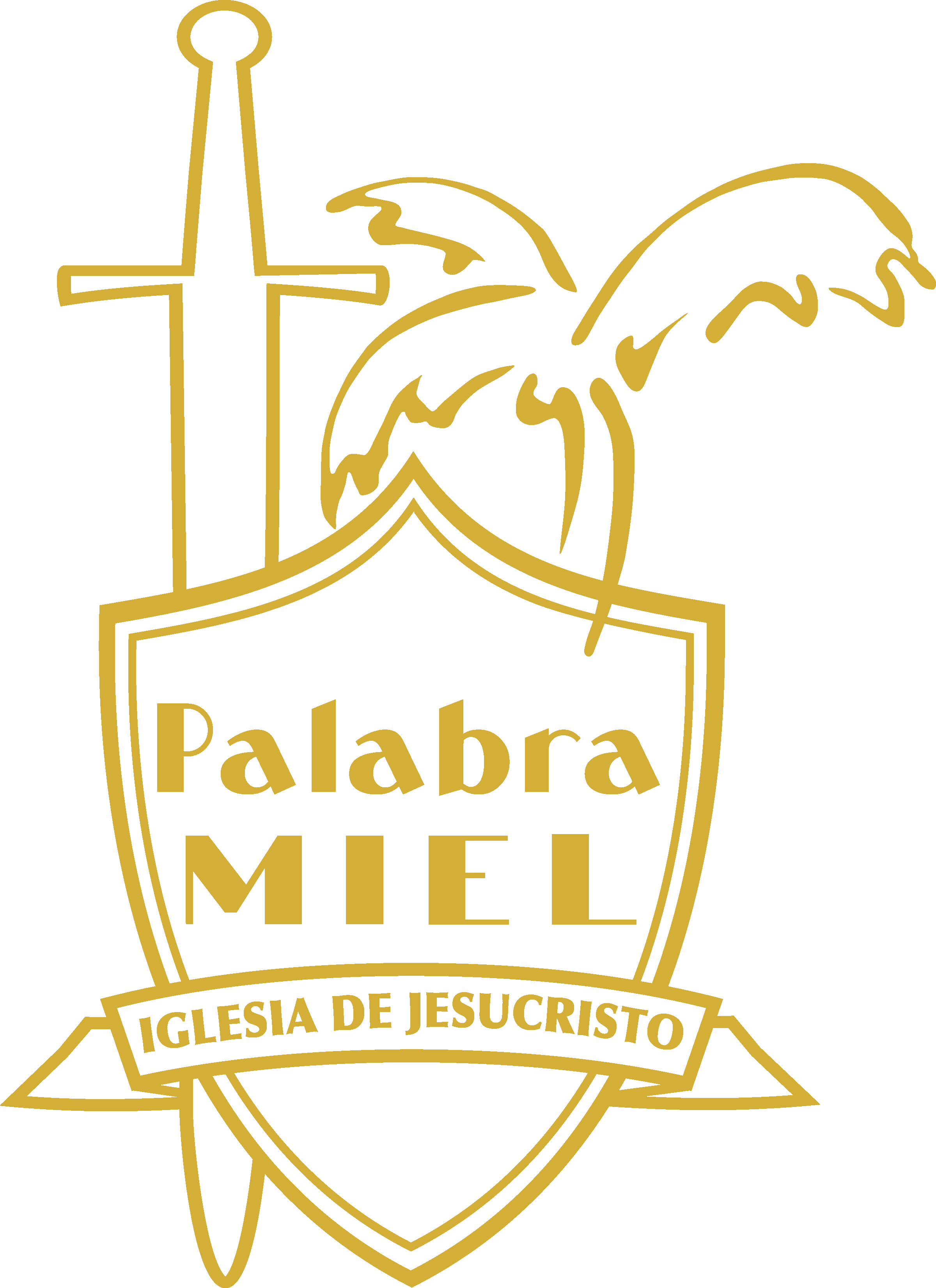 Miel Logo De Jesucristo Palabra Church Iglesia Transparent PNG Image