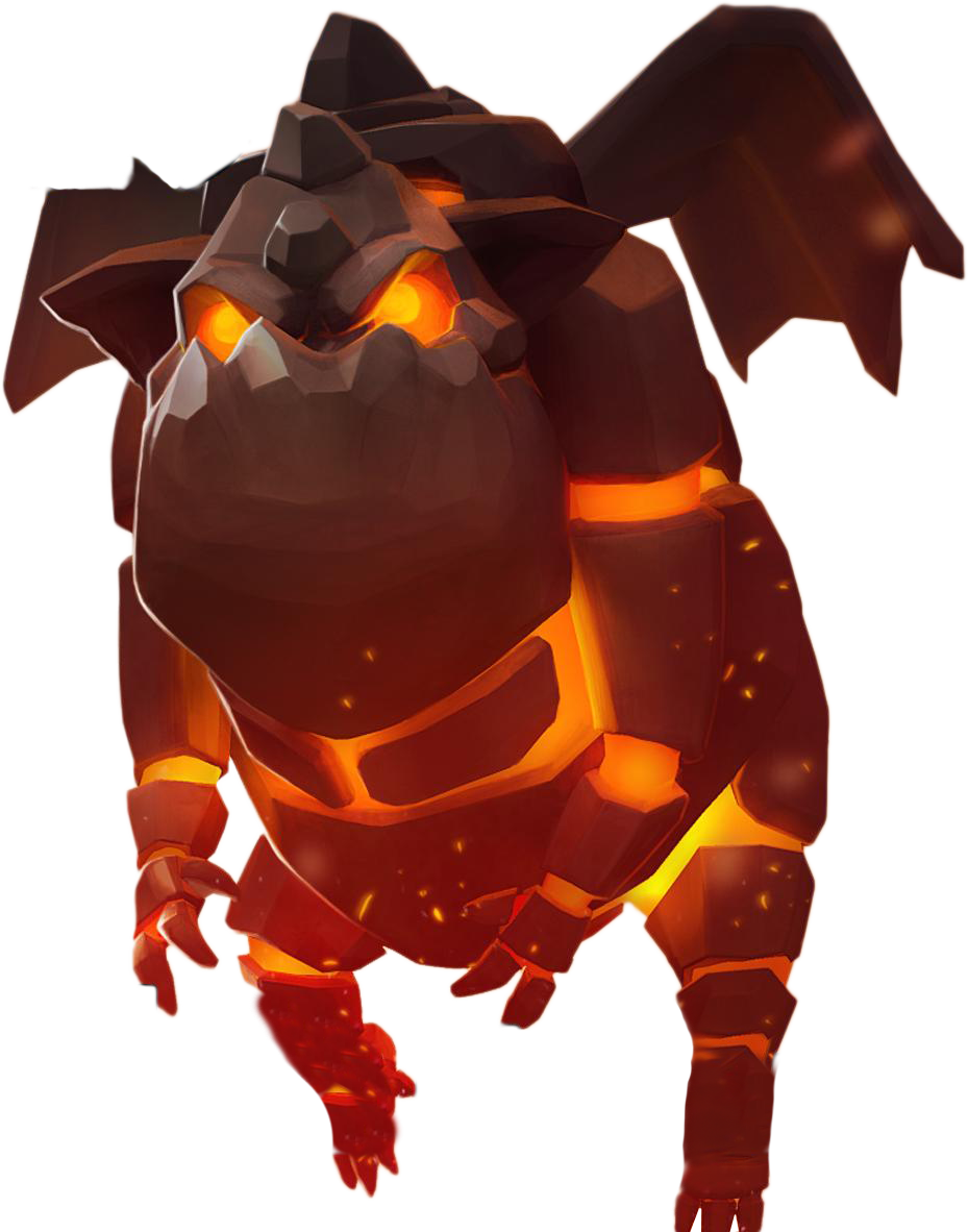 Clash Of Clans Lava Hound Png Transparent PNG Image