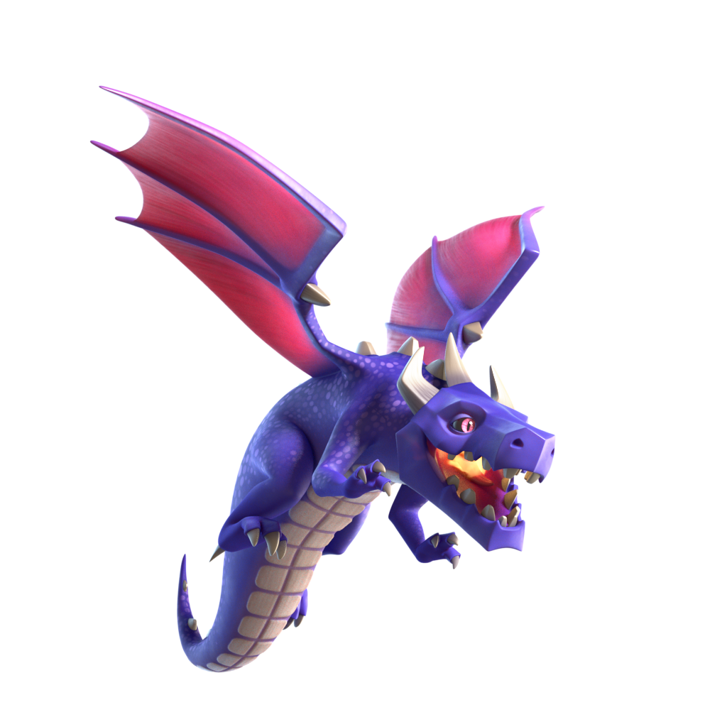 Toy Clash Purple Of Dragon Royale Clans Transparent PNG Image