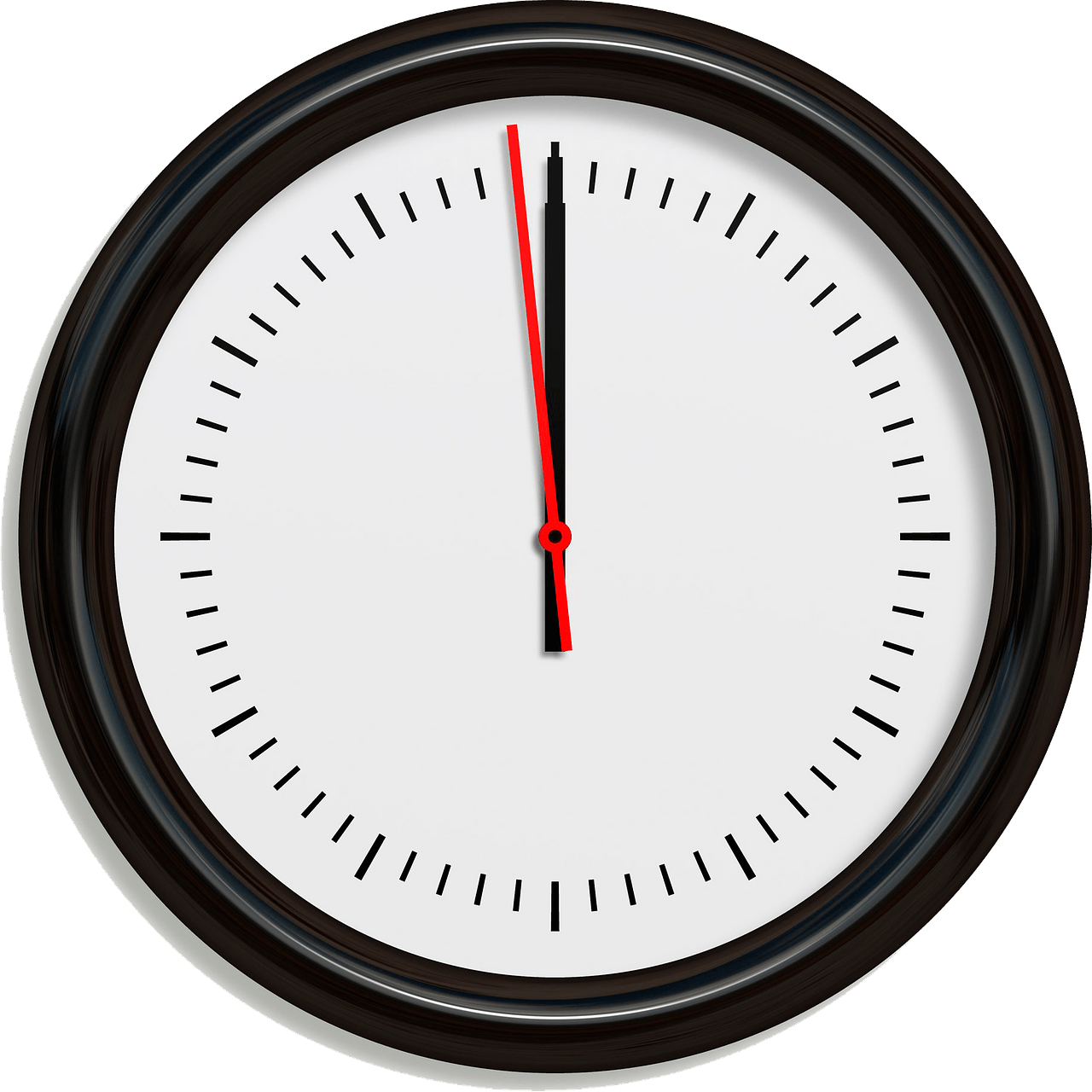 Wall Black Clock PNG Image High Quality Transparent PNG Image