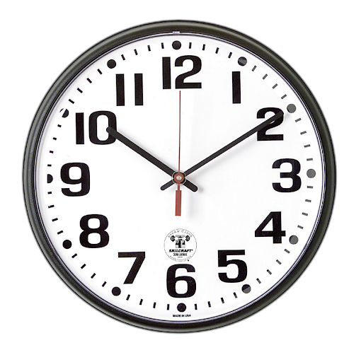 Wall Big Black Clock Free Download PNG HQ Transparent PNG Image