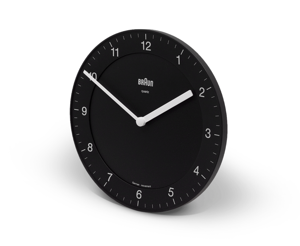 Wall Black Numbers Clock Download HD Transparent PNG Image