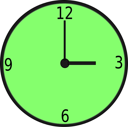 Wall Clock Green Classic Free PNG HQ Transparent PNG Image