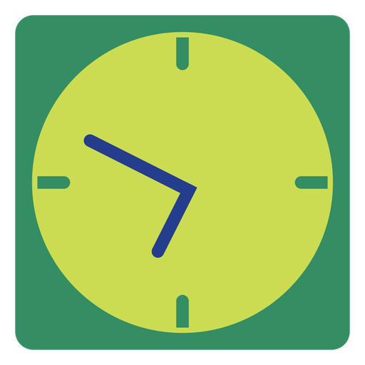 Wall Clock Green Classic Free Photo Transparent PNG Image