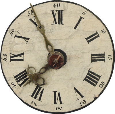 Vintage Clock File Transparent PNG Image