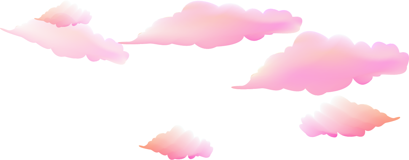 Pink Clouds Resource Upload Free Frame Transparent PNG Image