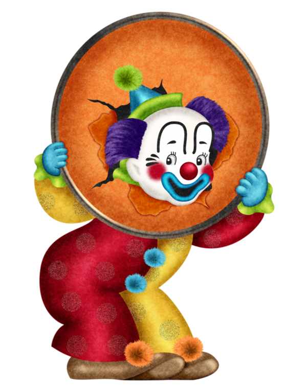 Clown Clipart Transparent PNG Image