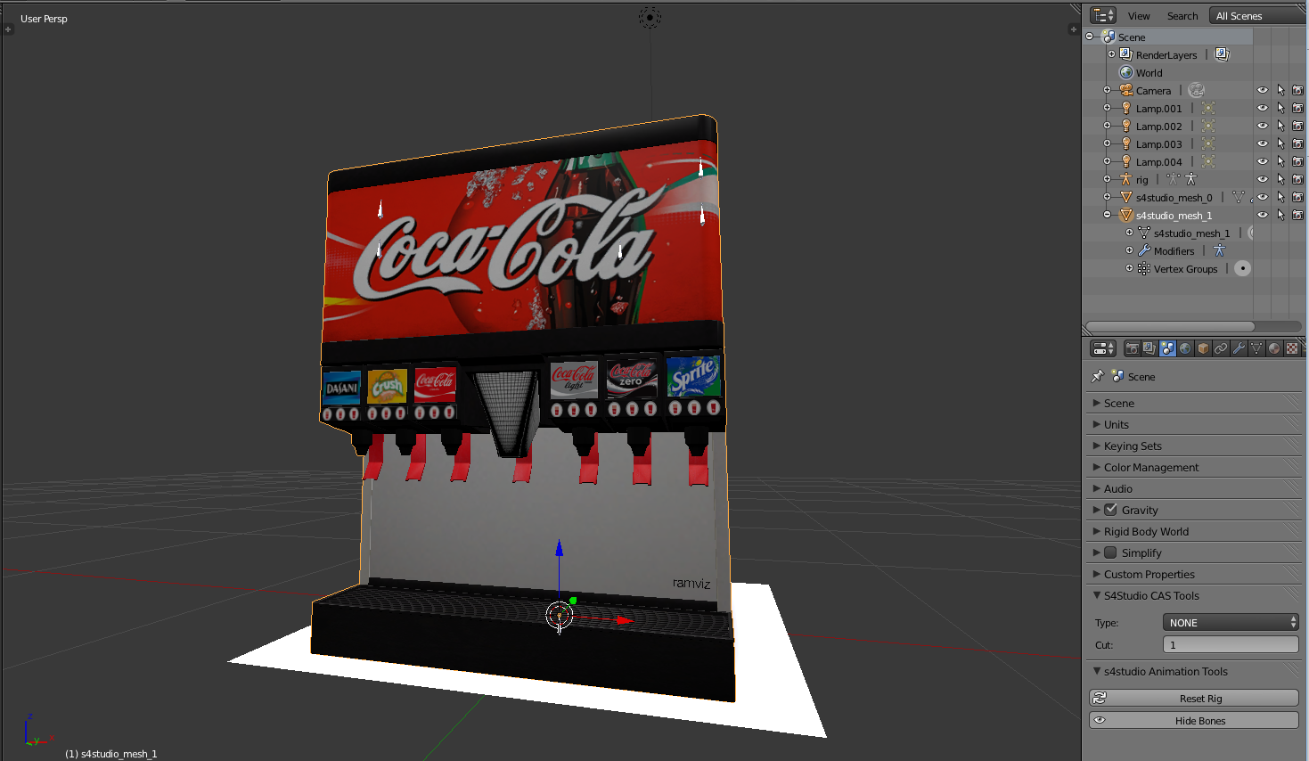 Sims Vending Brand Fizzy Machine Cocacola Drinks Transparent PNG Image