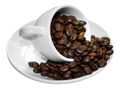 Coffee Beans Cup Transparent PNG Image