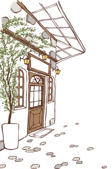 Coffee Cafe Illustration Hand-Painted Free HQ Image Transparent PNG Image