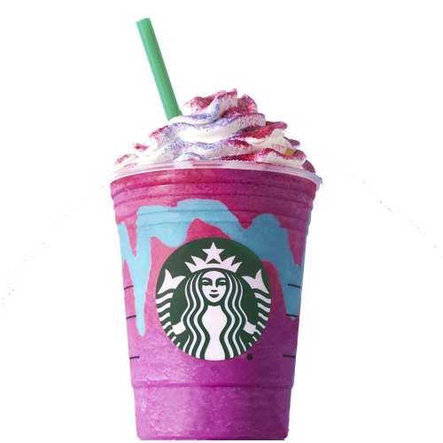 Frappuccino Coffee Cafe Unicorn Latte Free Transparent Image HQ Transparent PNG Image