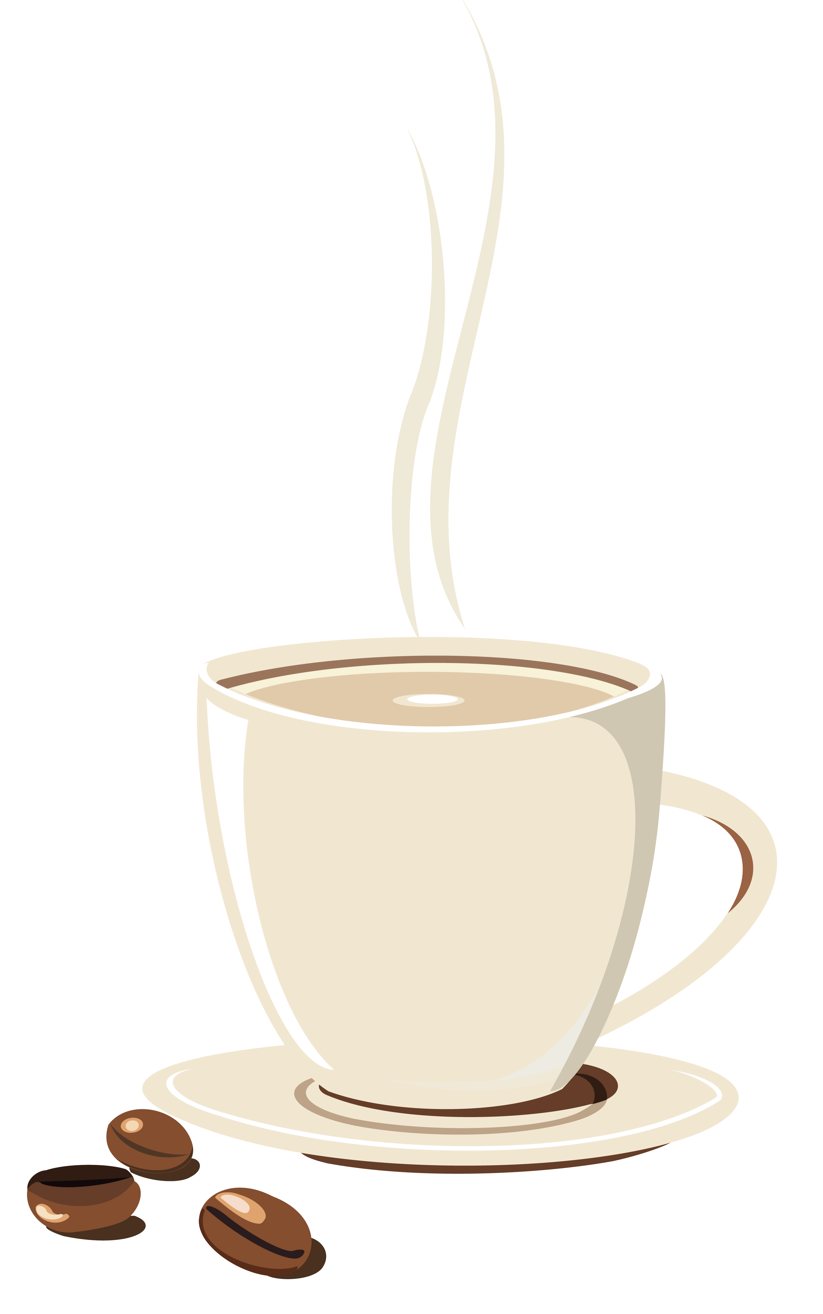 Coffee Cappuccino Cup Tea Coffe Cafe Transparent PNG Image